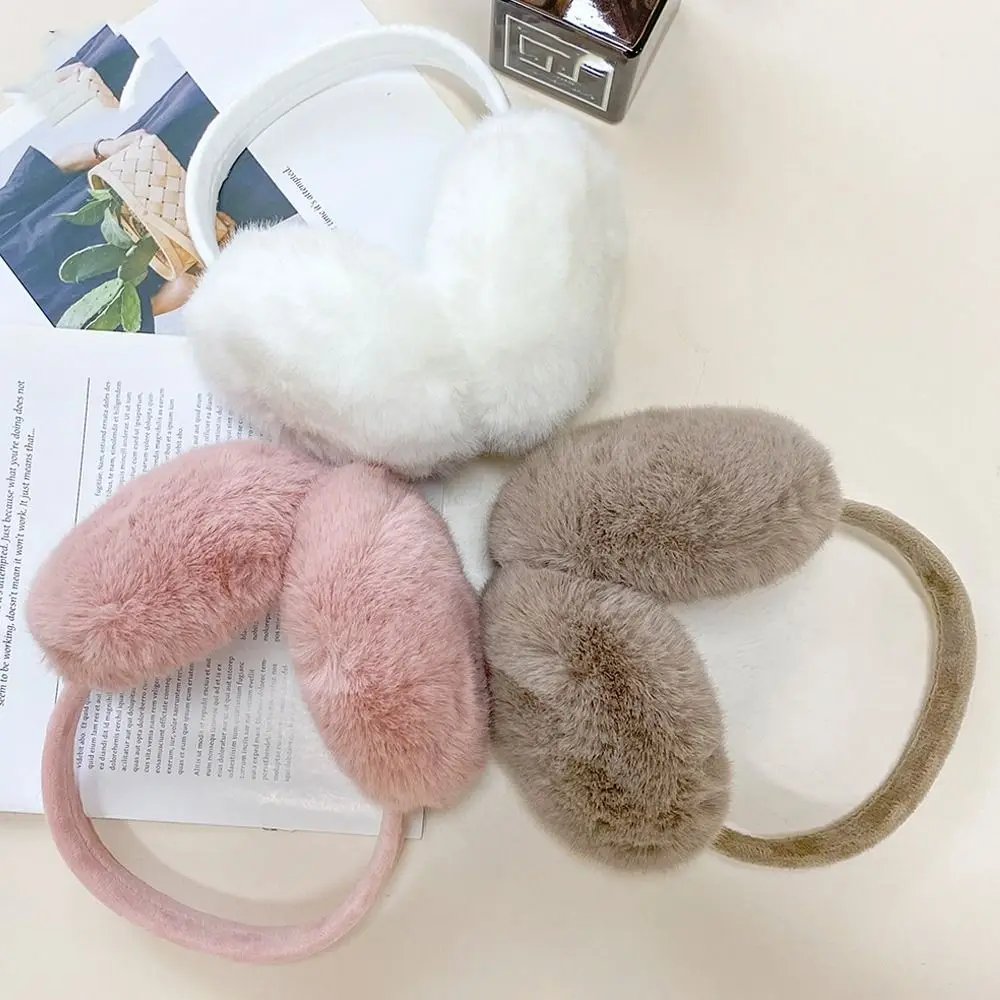 لطيف غطاء للأذن تقليد الفراء غطاء للأذنين بلون للطي الشتاء غطاء للأذنين إيرفلاب رشاقته طوي غطاء للأذن التزلج