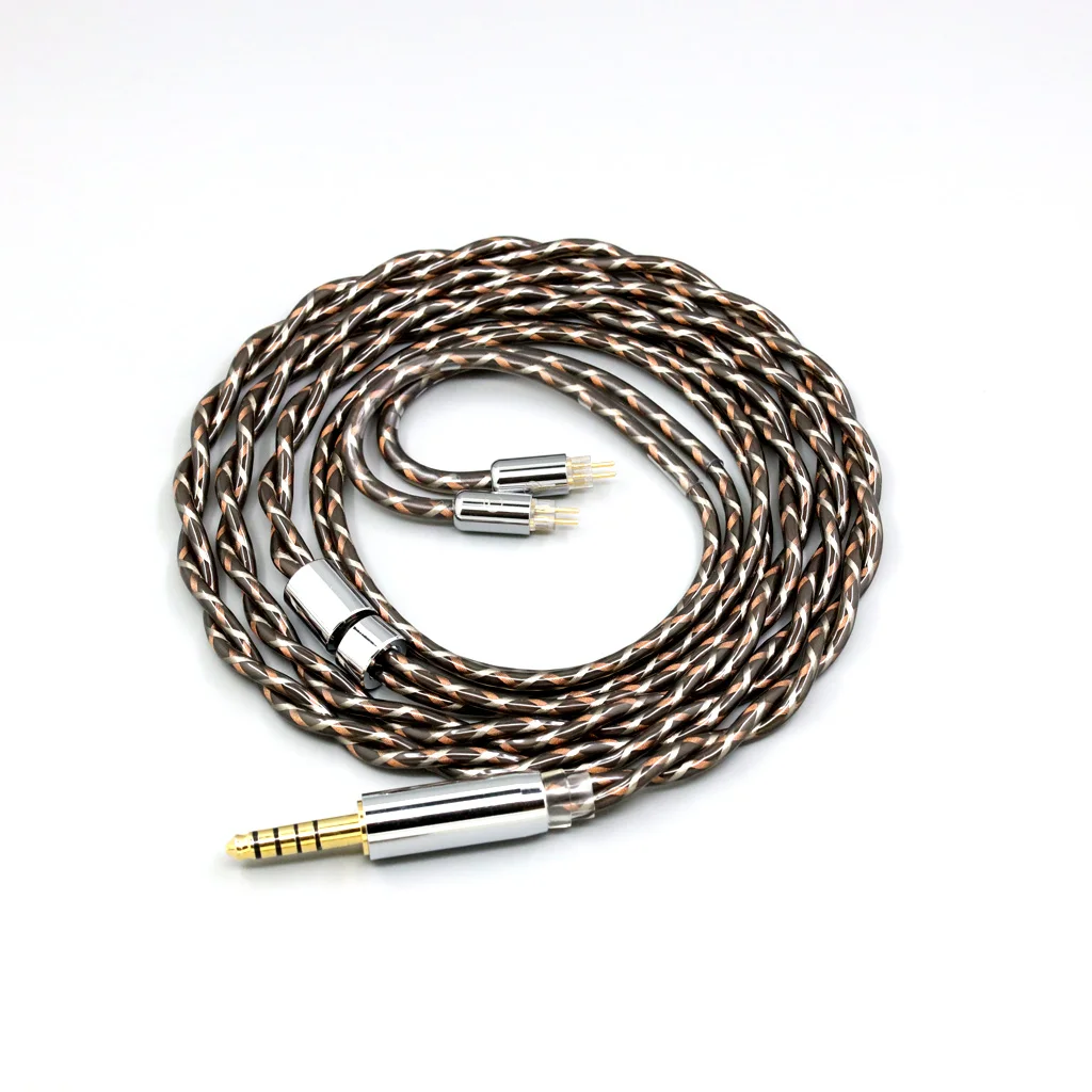 

TypeX 25AWG Litz Shielding 7n OCC Earphone Cable For 0.78mm 2pin IEM BA Westone W4r UM3X UM3RC JH13 High Step 8903