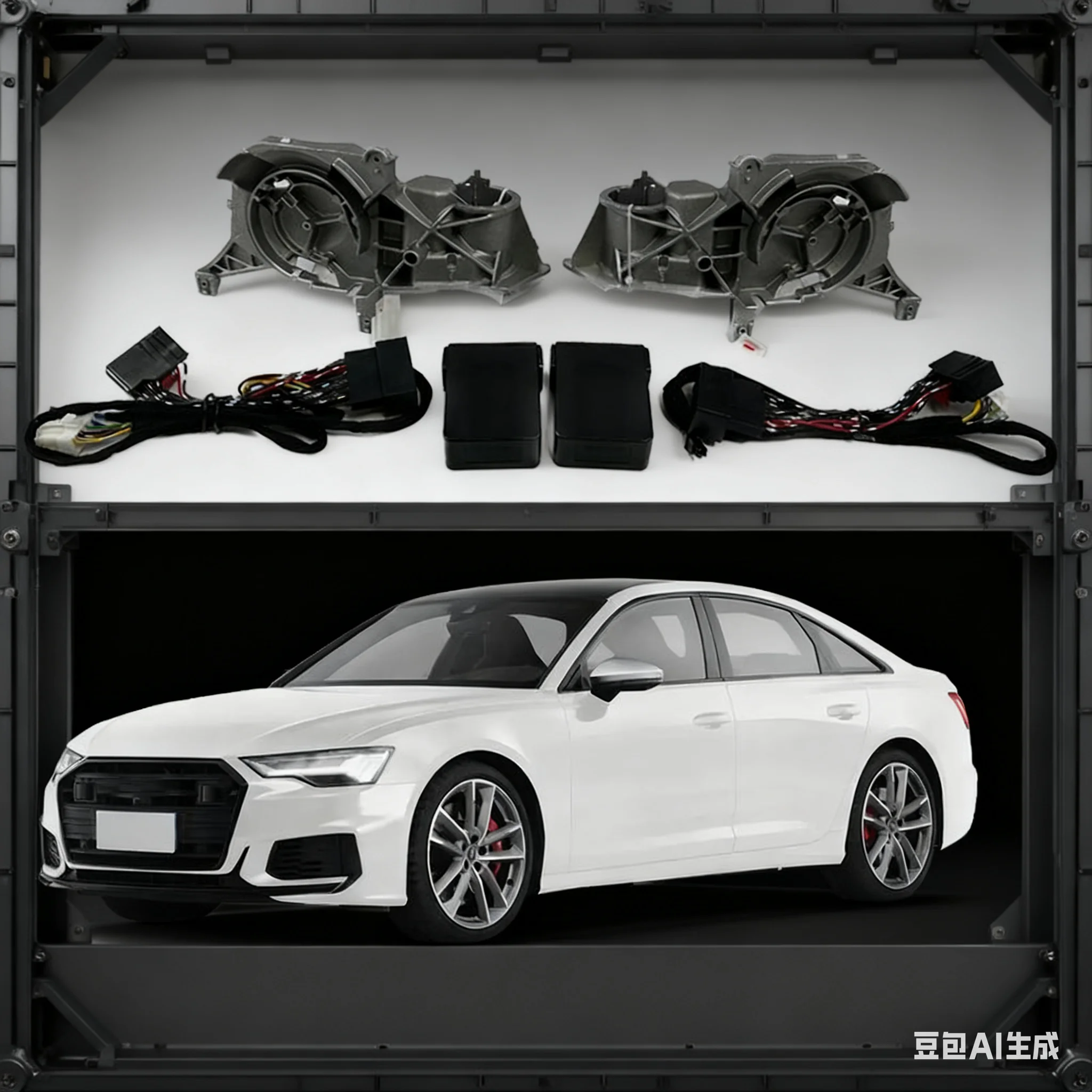 For Touran Z4  Auto Intelligent Automatic Car Electric Rearview Side Mirror Folding System Kit Module