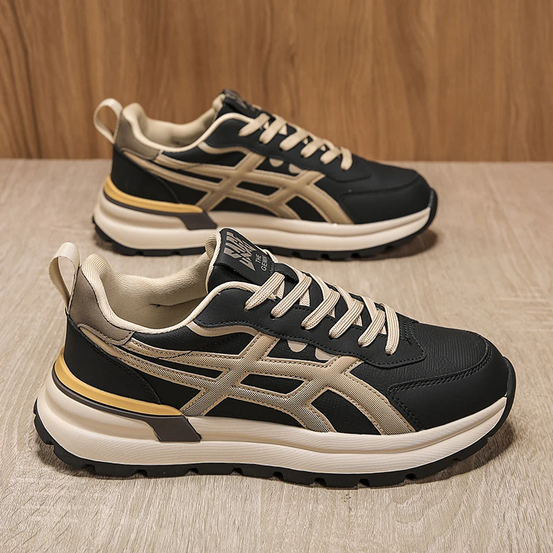 

2025 Spring New Rubber-Plastic Sole Casual Board Sneakers for Outdoor Sports - Comfortable, Soft, Slip-Resistant, Durable, and T