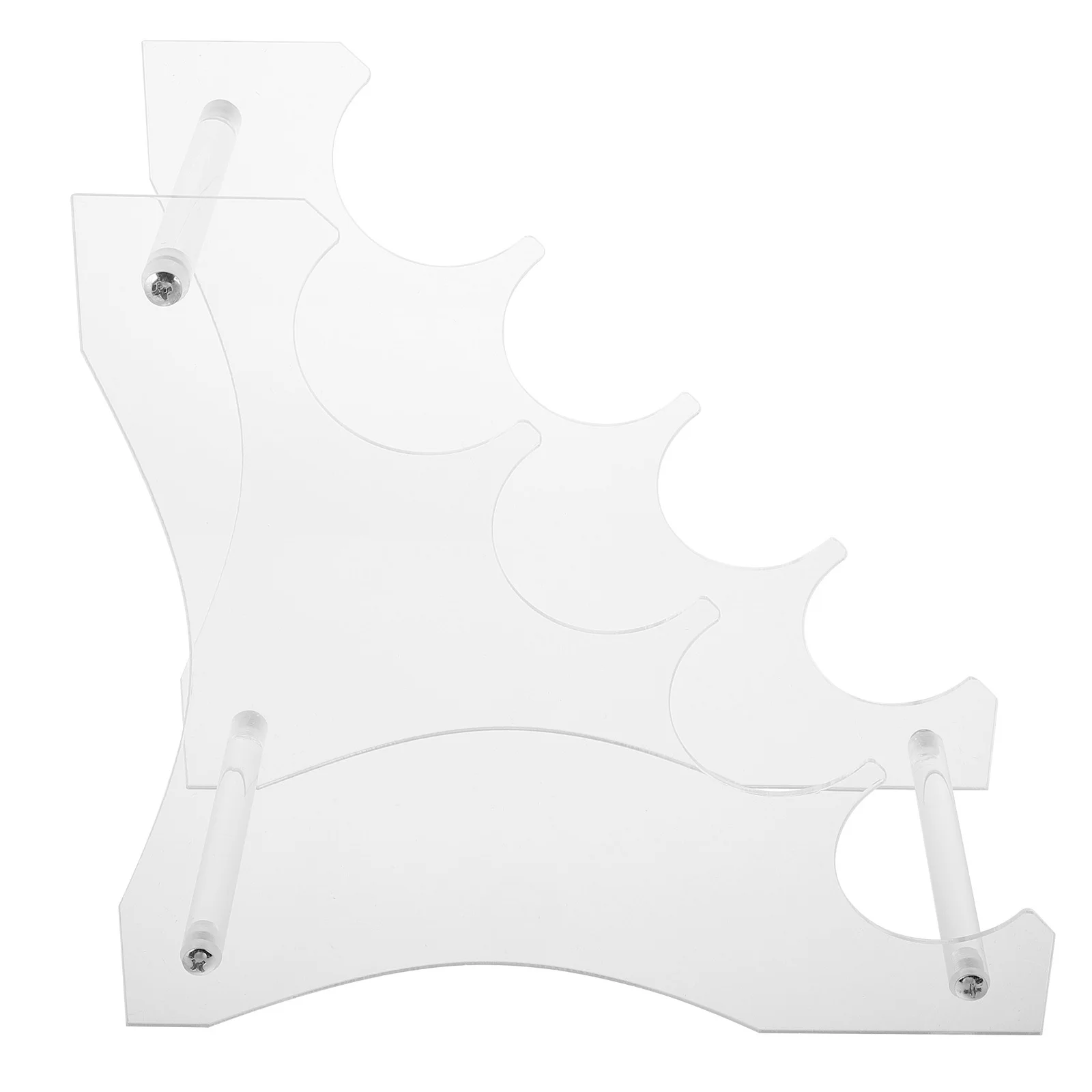 

Acrylic Flashlight Display Stand Transparent Stable Base Multifunctional Storage Holder Suitable for Home Retail Showcases