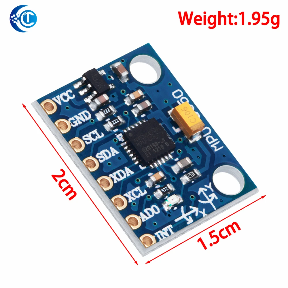 1 peça clt GY-521 gy521 mpu 6050 mpu6050 mpu 6050 módulo sensor giroscópio analógico de 3 eixos + acelerômetro para arduino kit diy