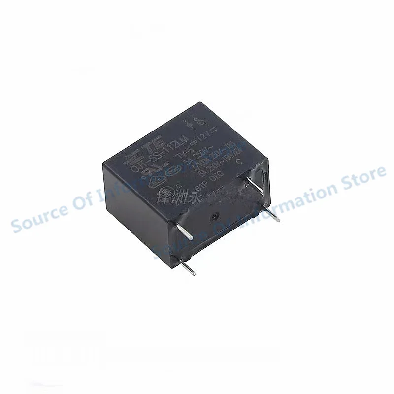 10Pcs, Miniature PCB Relay, OJT-SS-112LM, 12VDC, 5A, 4PIN