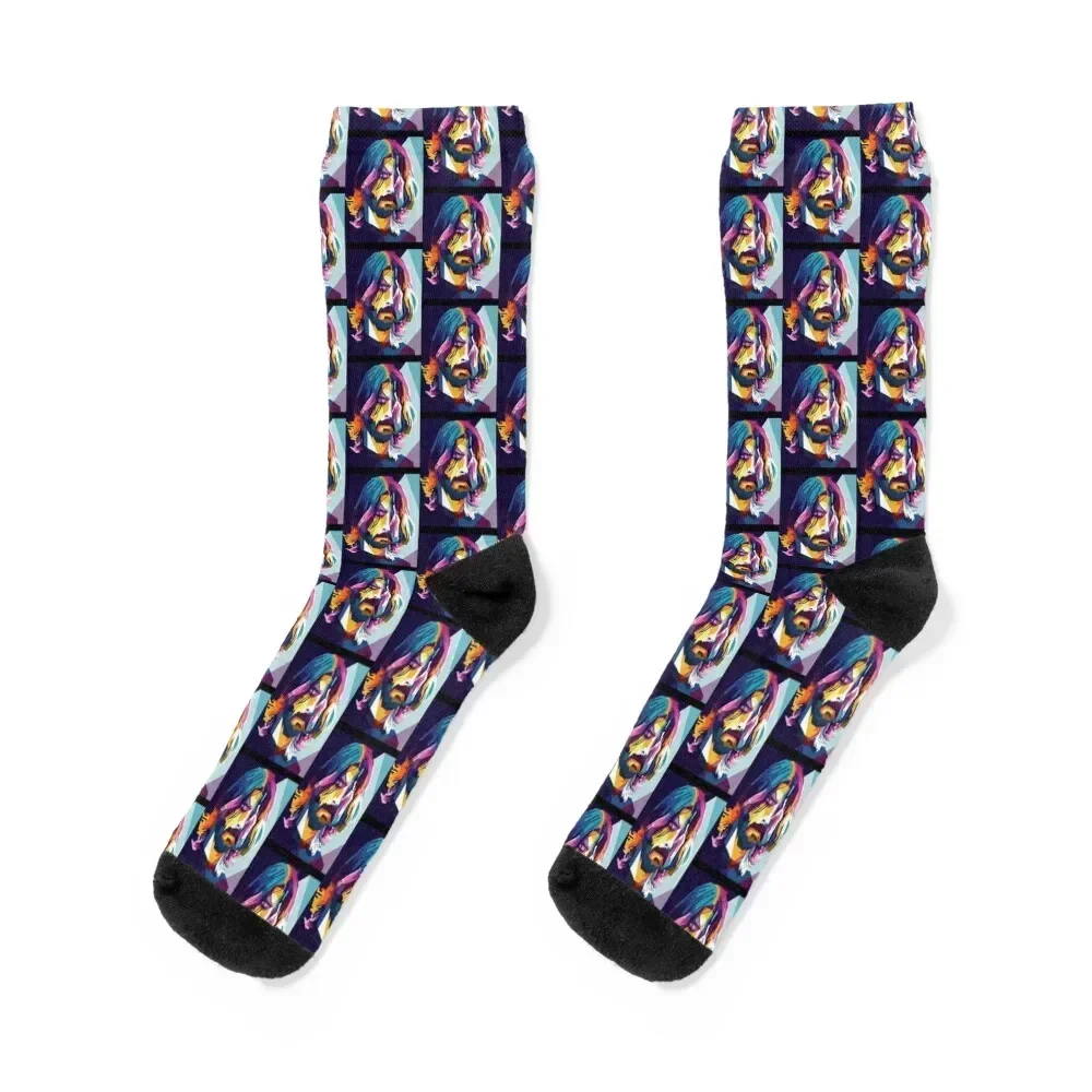 

DAVE GROHL Socks Stockings cartoon hiphop Thermal man winter Boy Child Socks Women's