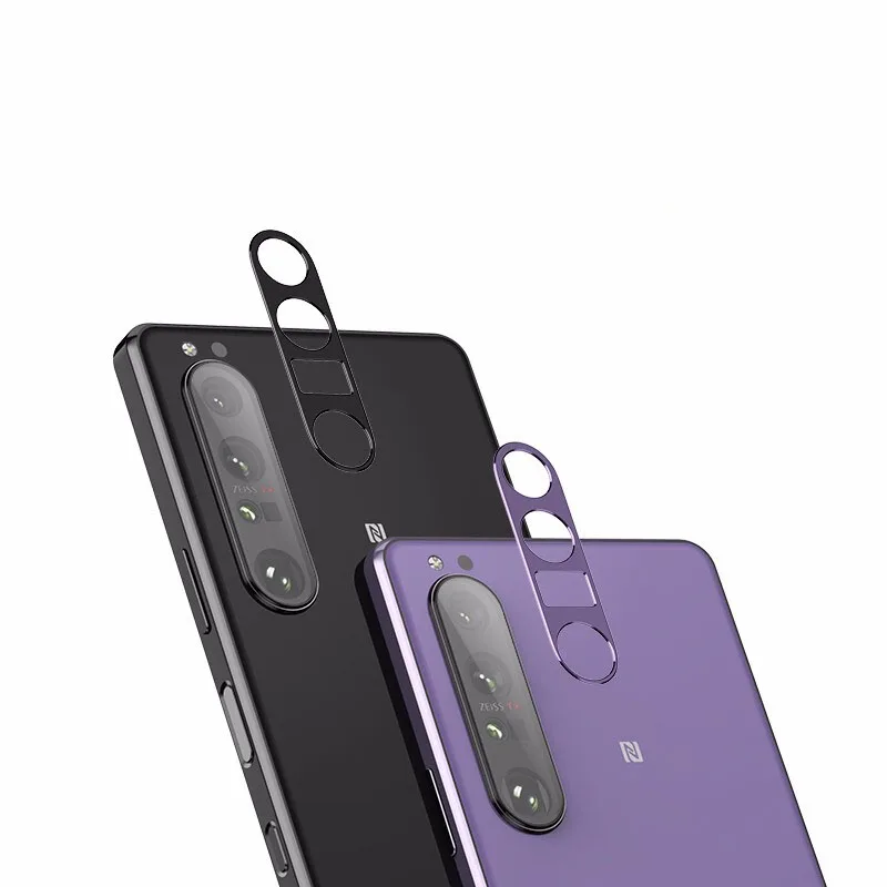 Protezione In Vetro Temperato Per Fotocamera Posteriore Sony Xperia 1 V (3 Pezzi): Trasparente, 9H E Anti-impronta