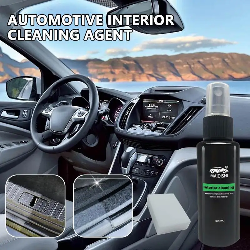 

Car Interior Cleaner Car Seat Cleaner Trim Restorer Quick Detailer All-Purpose Interior Stain Remover Car Interior Cleaner