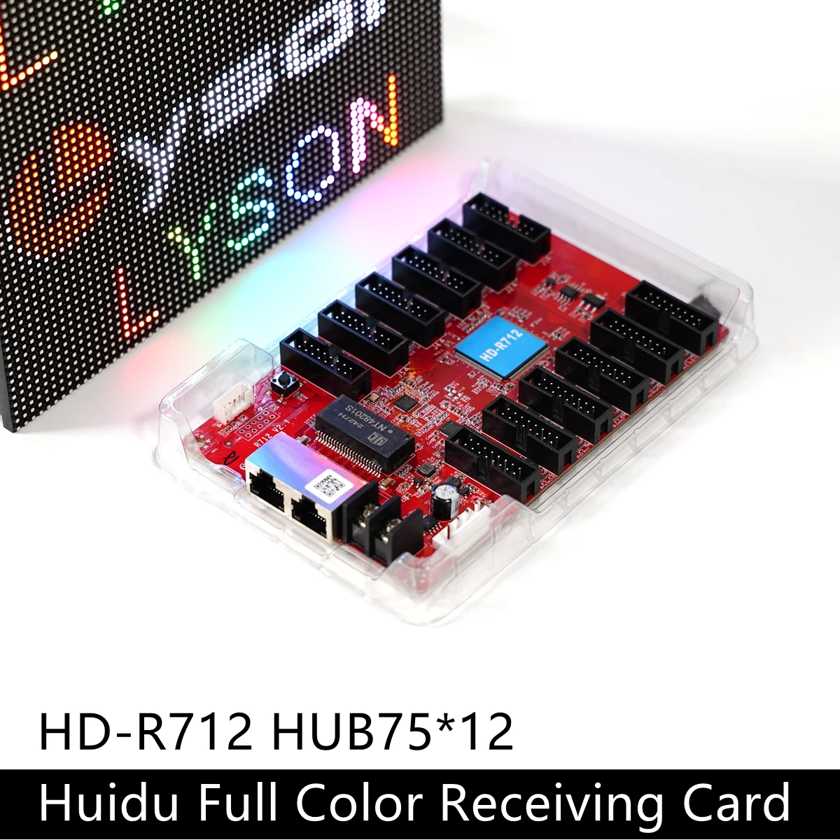 Huidu HD-R712 Receiving Card Use for Full Color Indoor Outdoor LED Video Wall Need To Combine with HD-VP210 Processor