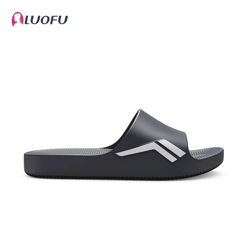 LUOFU Men's New Slippers, Household Odor Free Slippers, Bathroom Bath Non Slip Slippers, Ultra Soft And Ultra Light Eva Slippers