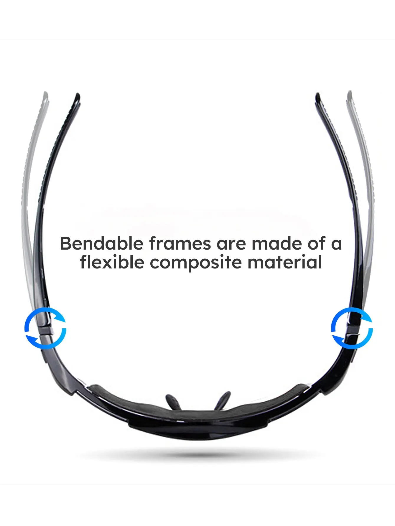 5 Replaceable Lenses Cycling Sports Glasses Running Mountain Climbing Hiking Golf Fishing Polarized Sports Goggles