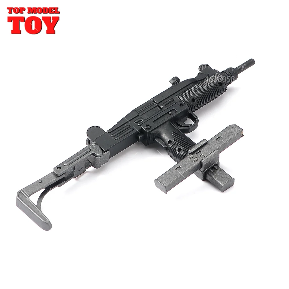 8cm 1/6 Scale UZI Submachine Gun Weapons Model Accessories For 12" Army Solider Action Figure Toys