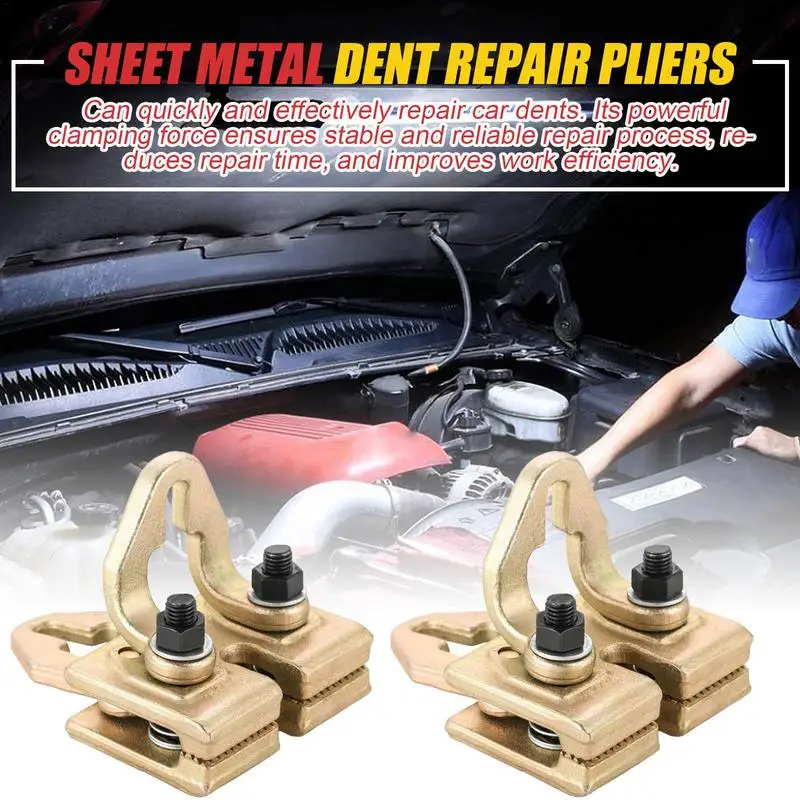 

Automobile Sheet Metal Clamps Sheet Metal Dent Repair Pliers Frame Grips Clamp Puller Autobody Tool Tightening Repair