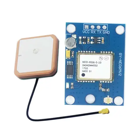 Moduł GPS NEO-6M NEO-7M NEO-8M GY-NEO6MV2 GY-NEO7MV2 GY-NEO8MV2 z kontrolerem lotu EEPROM MWC APM2.5 duża antena dla Arduino