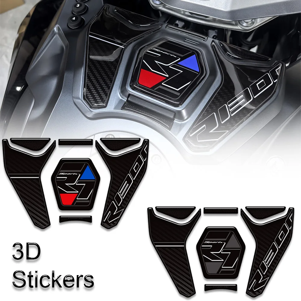 

Decals Compatible with R1300RT R 1300 RT R1300 Tank Pad Cap Front Mudguard Fender Handguards Hand guard Protector Stickers