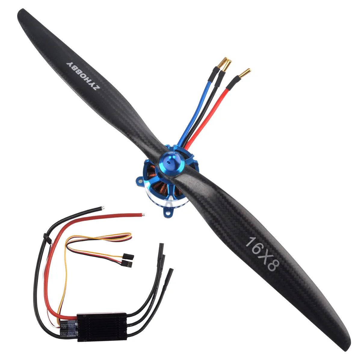 SUNNYSKY Fixed Wing Power Pack Power Motors Carbon Fiber Propeller High Strength Raw Materials Brushless Electronic Governor