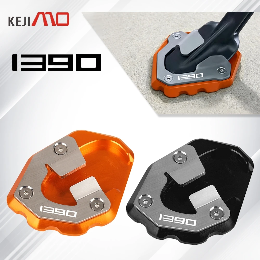 2026 For KTM 1290 1390 Super Duke R EVO 1290 Super Duke 1390 Motorcycle Accessories Side Stand Enlarge Plate Kickstand Extension
