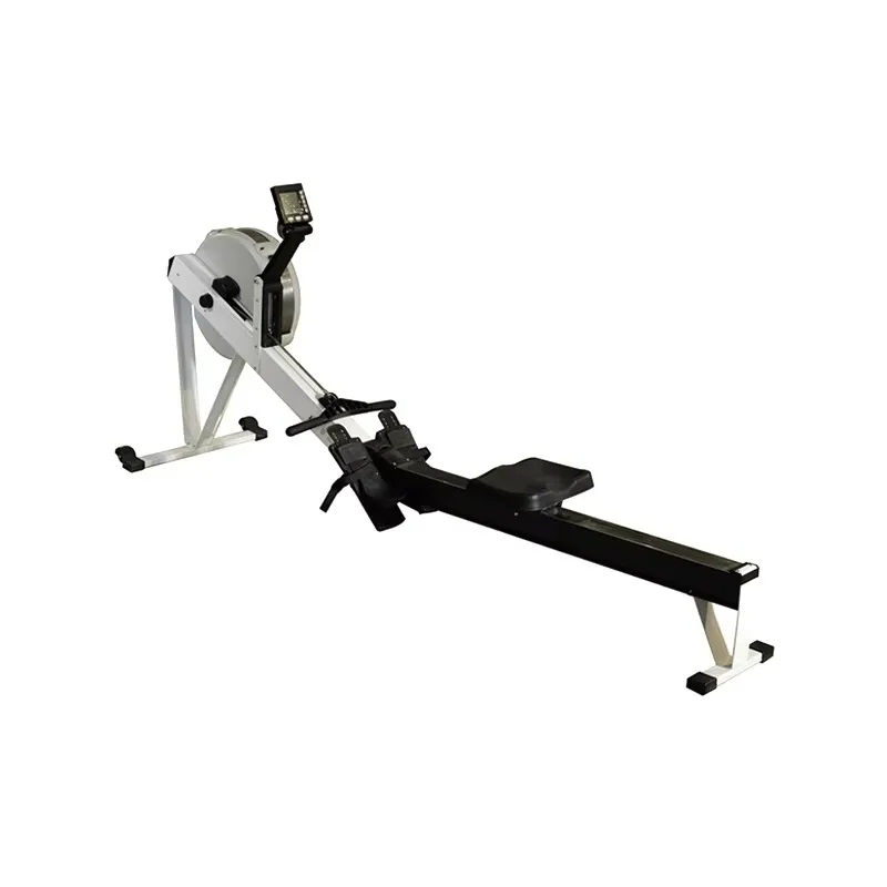 

High Quality Commercial Indoor Seated Rowing Machine Air Resistance Fan Durable Steel Construction Certified Heavy Duty