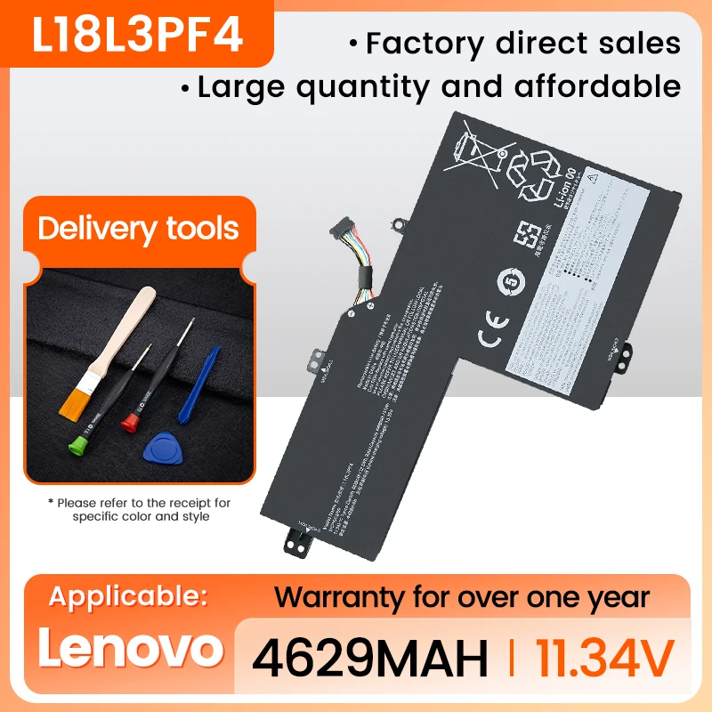 Laptop Battery L18L3PF4 L18M3PF8 For Lenovo Ideapad S540 15 series Notebook