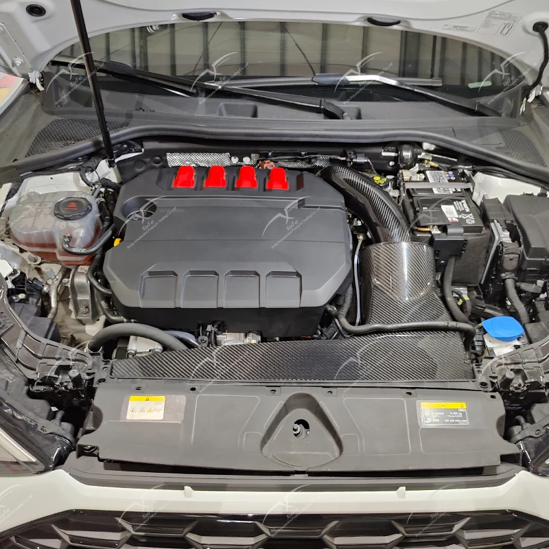 Geeignet für A3 S3 1.8 2.0T Neue Automobilteile Kohlefaser-Kaltansaugsystem-Kit Kaltansaugfiltrationssystem