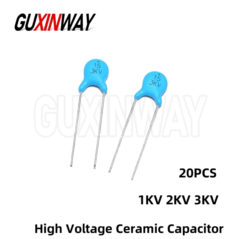 20PCS 1000V High Voltage Ceramic Capacitor 1KV 2KV 3KV 101K 151K 221K 331K 471K 561K 681K 821K 102M 152M 222M 332M 472M 103M