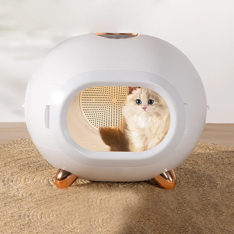 

Pet Drying Box For Cats Puppy Automatic Pet Hair Dryer Box Dog Grooming 360 Degree Dog Blower Adjustable Temperature Pet Dryer