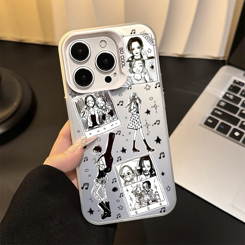 الموسيقى شخصيات كرتونية قضية الهاتف لسامسونج غالاكسي S25 S24 S23 الترا S22 S21 FE زائد A54 A53 A55 A33 A34 A35 A16 A15 غطاء