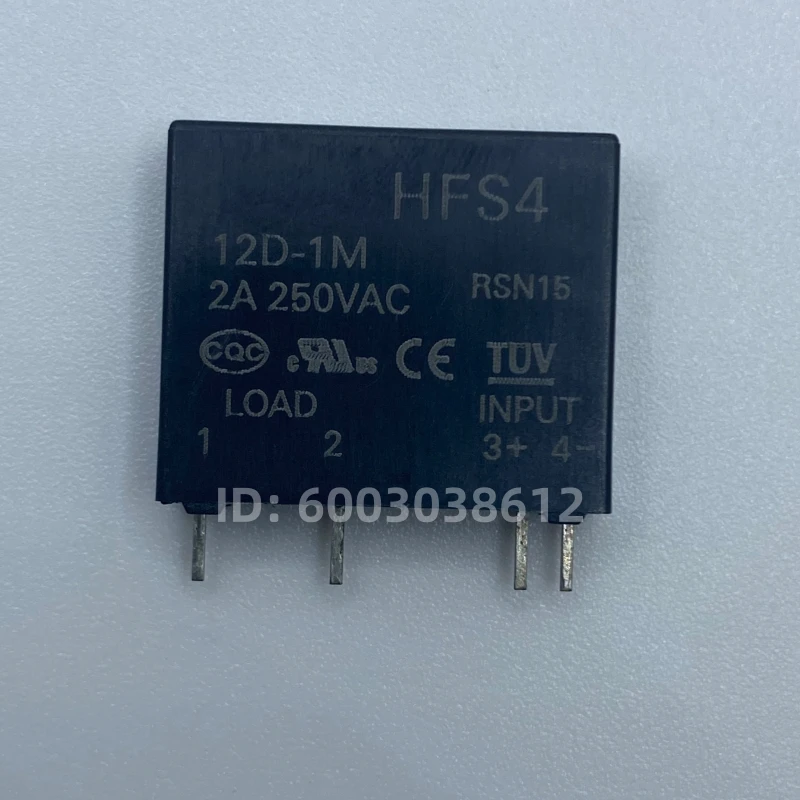 2 uds HFS4 12D-1M 2A relé de 4 pines