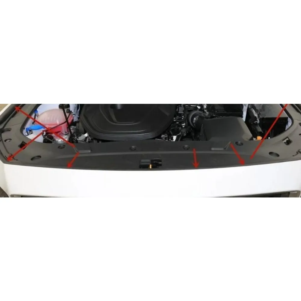 For Geely Preface Car Parts Engine Hood Weatherstrip Lower Cover Dust Seal Front Bumper Upper Rubber Strip Brand New Genuine