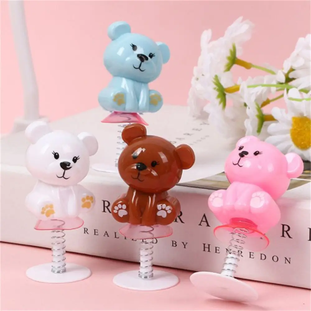 

Jokes Children Gifts Party Favors Finger Game Umping Doll Spring Bounce Bear Jumping Finger Bear Bear Ball Toys Finger Game