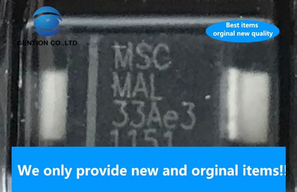 20PCS 100% New original MASMLG33A 33V unidirectional protection diode SMCG silk screen MAL33A