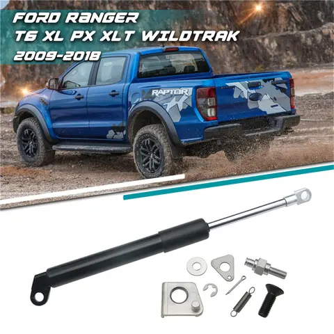 Vehicle Tailgate Gas Assist Slowdown Struts For Ford Ranger T6 XL PX XLT WILDTRAK 2009-2018 Car Right-hand application