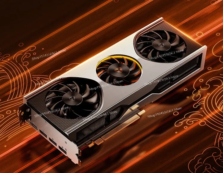 Moor-ethreads MTT S80 Graphics Card - 16GB GDDR6, PCIe 5.0, 8K Output, for AI Computing & Professional Workstation