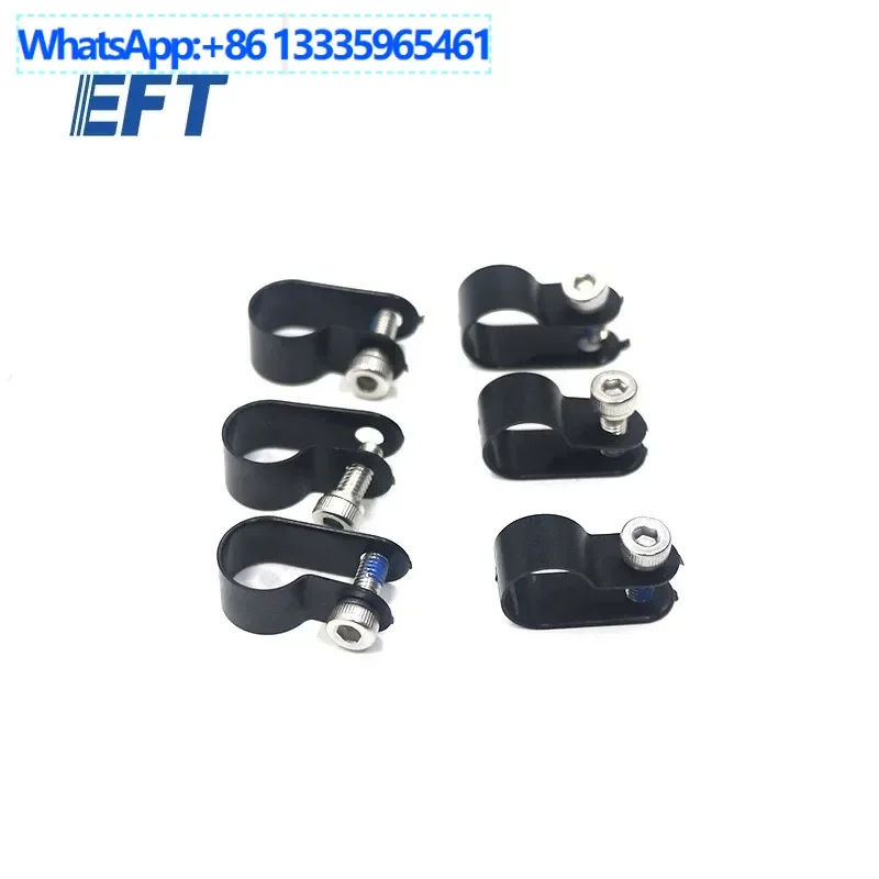 

20PCS EFT wire harness pipe clamp finished product R10.4/black/6pcs/Z series Z30Z50