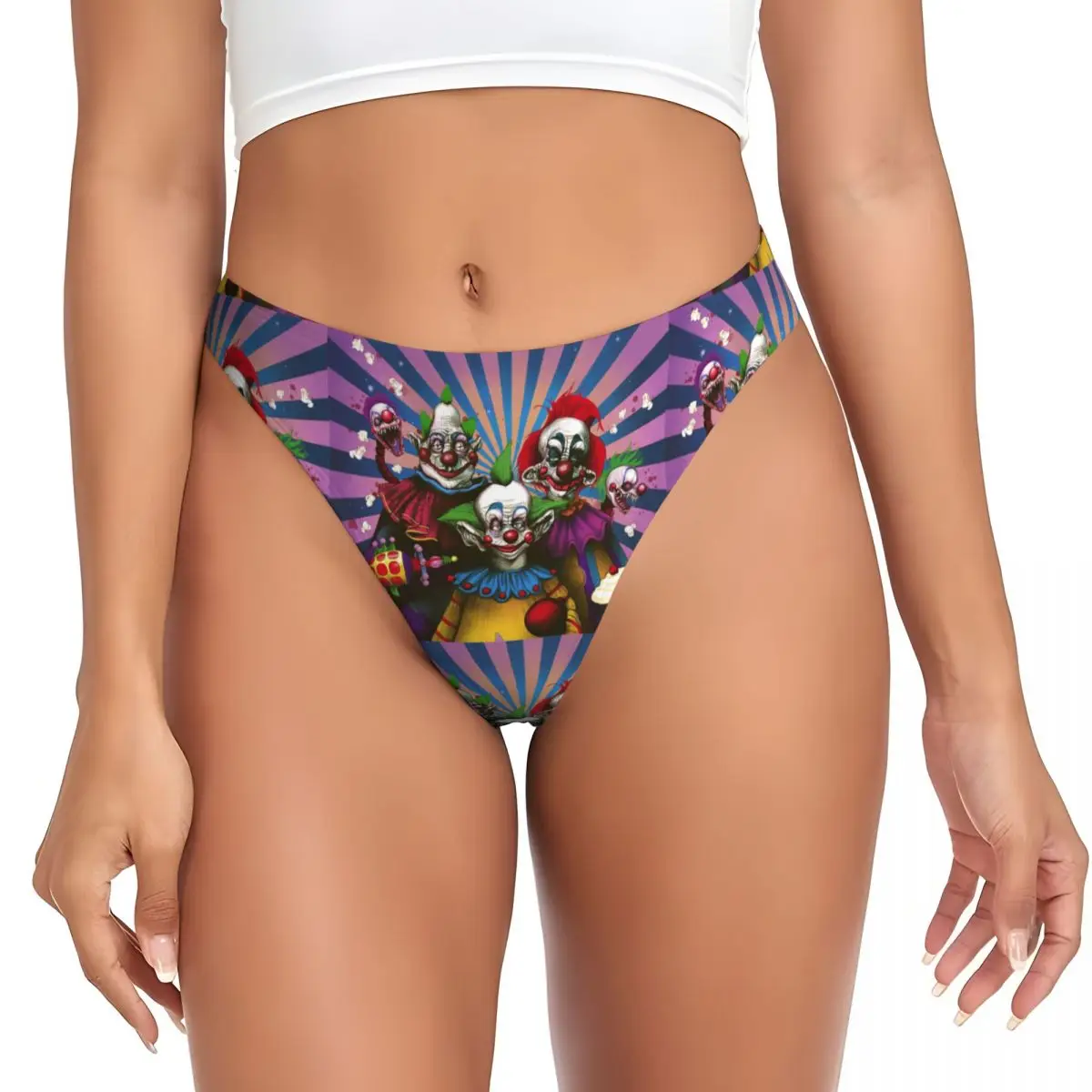 calcinhas-g-string-personalizadas-do-filme-killer-klowns-from-outer-space-respiraveis-confortaveis-e-elasticas-para-mulheres