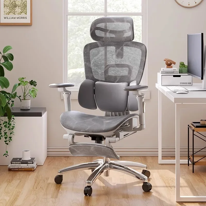 Bosses' Dream Chair: 360-Degree Floating Wing Back Support Ergonomic Computer Chair for Gamers and Office Workers