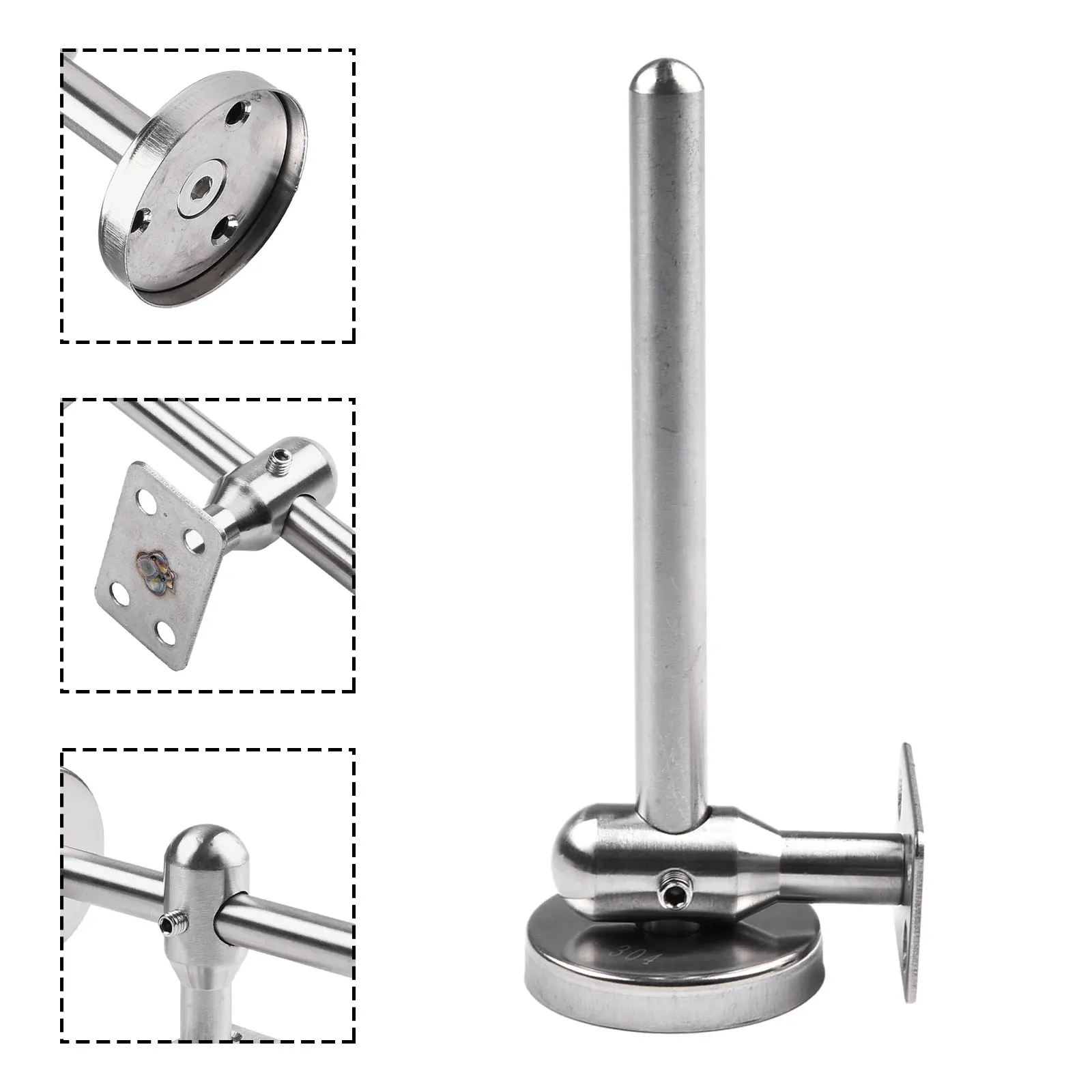 

Опора для стены баннеров. Высококачественная несущая способность. Прочность и долговечность из нержавеющей стали. Лестничные перила.