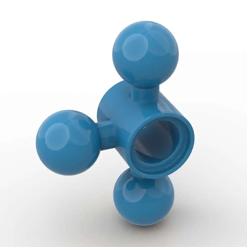 

MOC 10 шт. часть кирпича 15460 рулевой рычаг с 3 буксирными шариками, набор строительных блоков, компактные частицы, игрушки «сделай сам», подарки на день рождения для детей