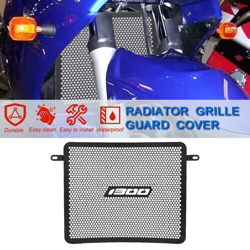 

Accessories Motorcycle Radiator Guard Grille Cover Protector FOR YAMAHA FJR1300 2001-2005 FJR 1300 2006-2024 2023 2022 2022 2021