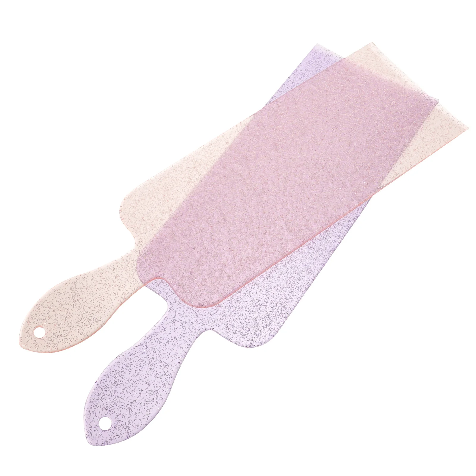 

2Pcs Highlighting Board Hairdressing Set for Nourishing and Protecting Hair Highlighting Board Hair Dye Paddle