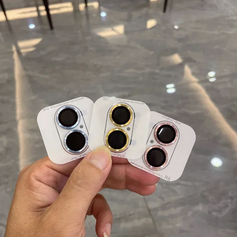 3-2 قطعة 9H عدسة غطاء للحماية PVD التكنولوجيا الهاتف المحمول عدسة فيلم الكاميرا واقية ملصق آيفون 17 16 برو ماكس 14 زائد #2