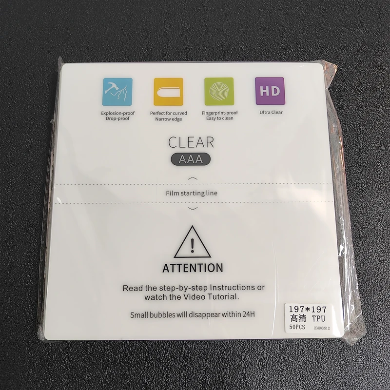 HD Folding Phone Screen Protector Film Matte Butterfly Hydrogel Film For Foldable Phone TPU Universal Sheet For Cutting Machine