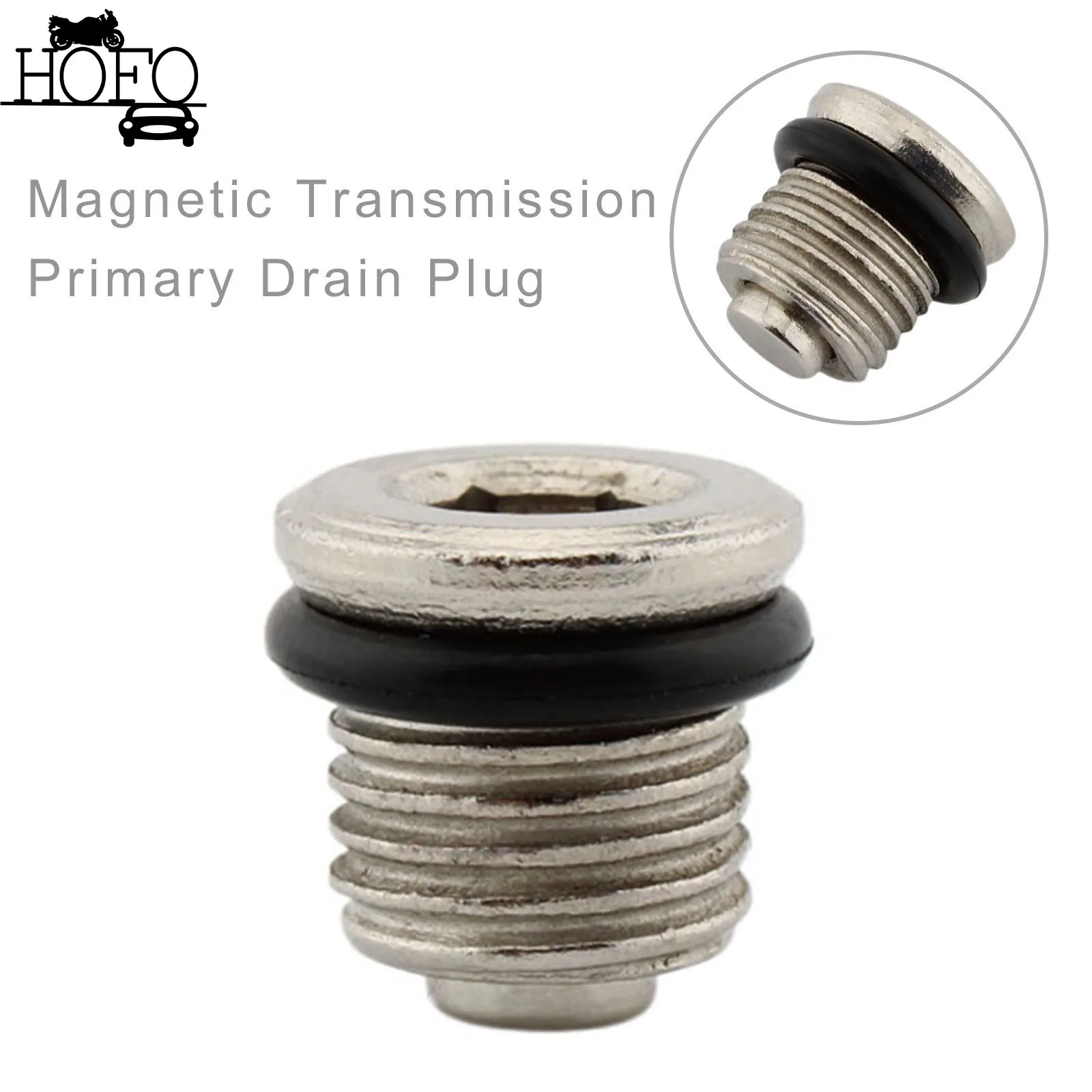 

Для первичной сливной пробки магнитной коробки передач Harley 5/16 "-18 107-0339 1107-0340