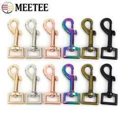 5/10/20Pcs 15/20/25mm Metal Lobster Buckle Snap Hooks Dog Leash Collar Keychain Trigger Clip Swivel Clasp Hardware Accessories
