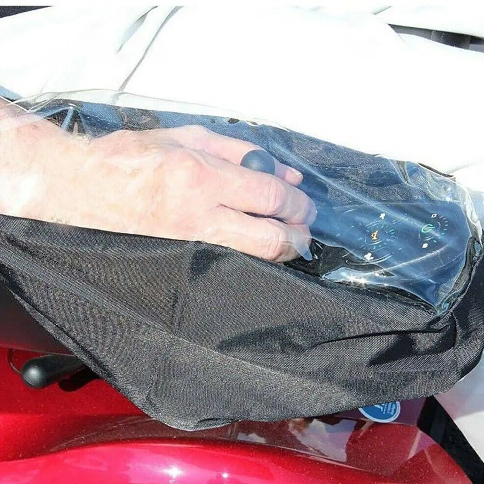 Waterproof Electric Wheelchair Joystick Cover Protective Case Outdoor Wheelchair Accessories for Handicapped Elderly Seniors
