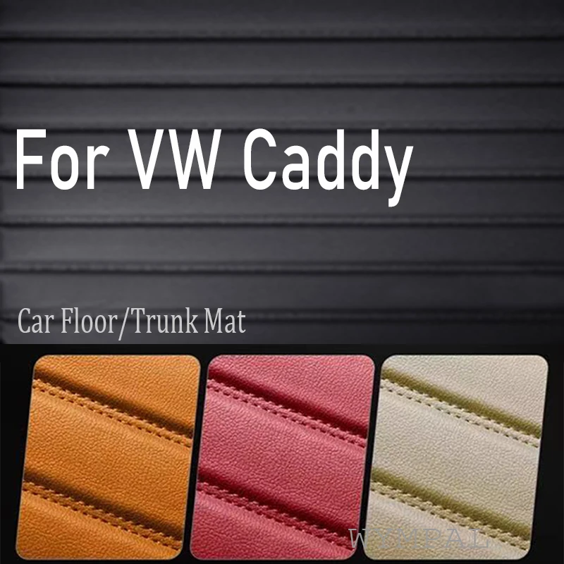 

Luxury Car Mats For VW VW Caddy 2K 2015~2019 Waterproof Accesorios Para Auto Car Floor Mats Tapetes Para Carro Car Accessories
