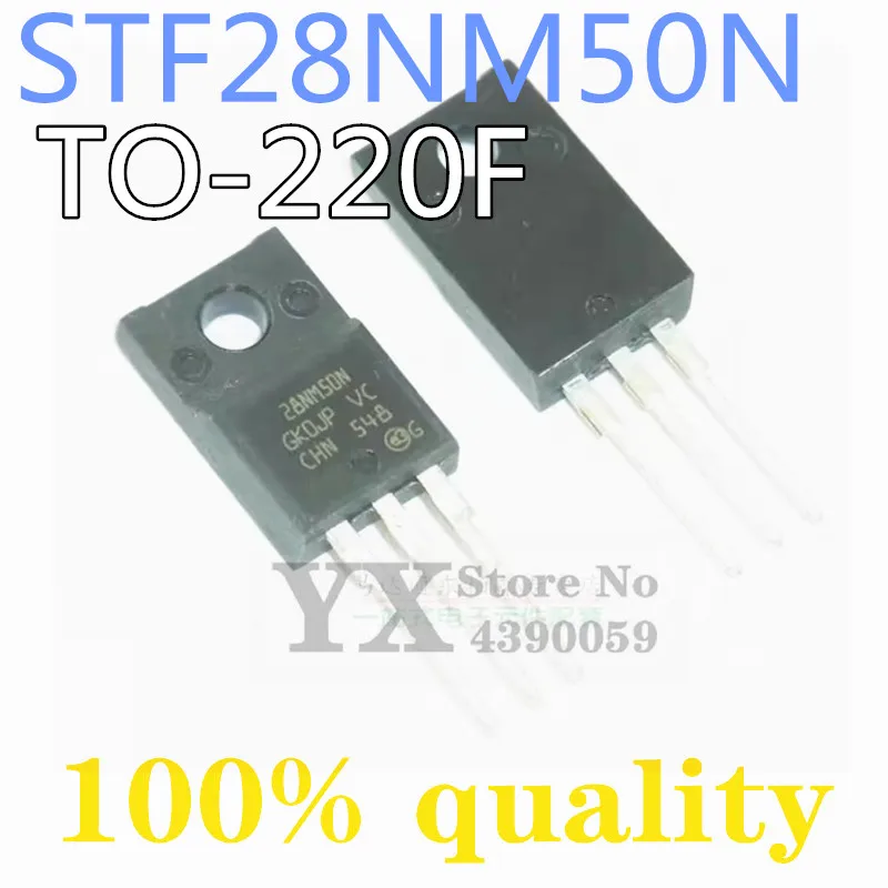 5PCS-20PCS STF28NM50N 28NM50N TO-220F MOS FET 28A 500V