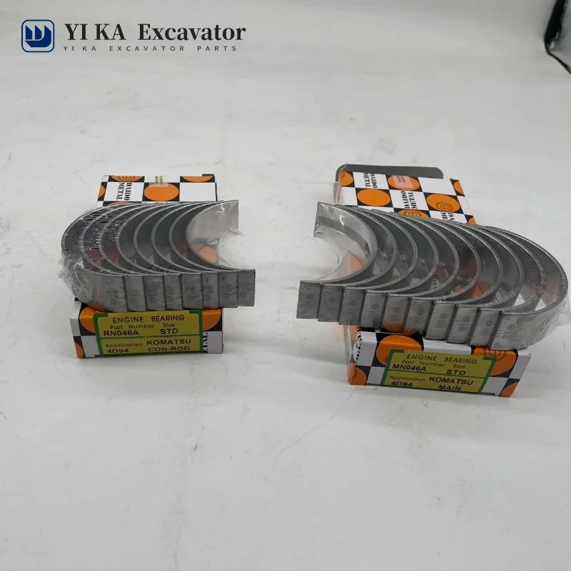 For Yangma 4TNV94, 4TNV98 engine accessories, large and small bearings, crankshaft bearings, connecting rod bearings