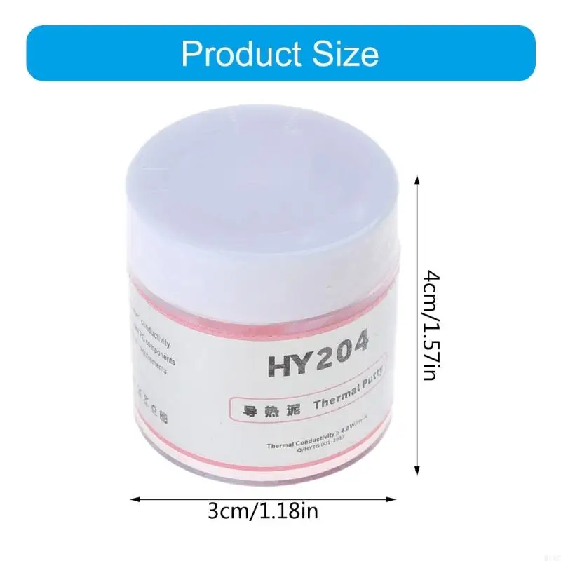 918C HY234 Silicone tản nhiệt thạch cao Hợp chất làm mát Mỡ dẫn nhiệt