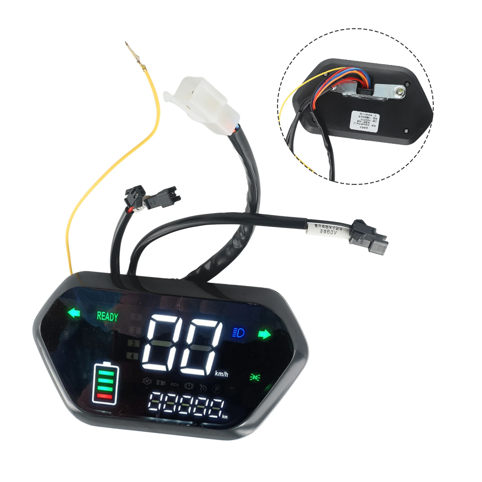 48V 60V 72V Electric Bicycle LCD Display Meter Control Panel For EBike Electric Scooter Motor Bicycle MTB Moutain Bike