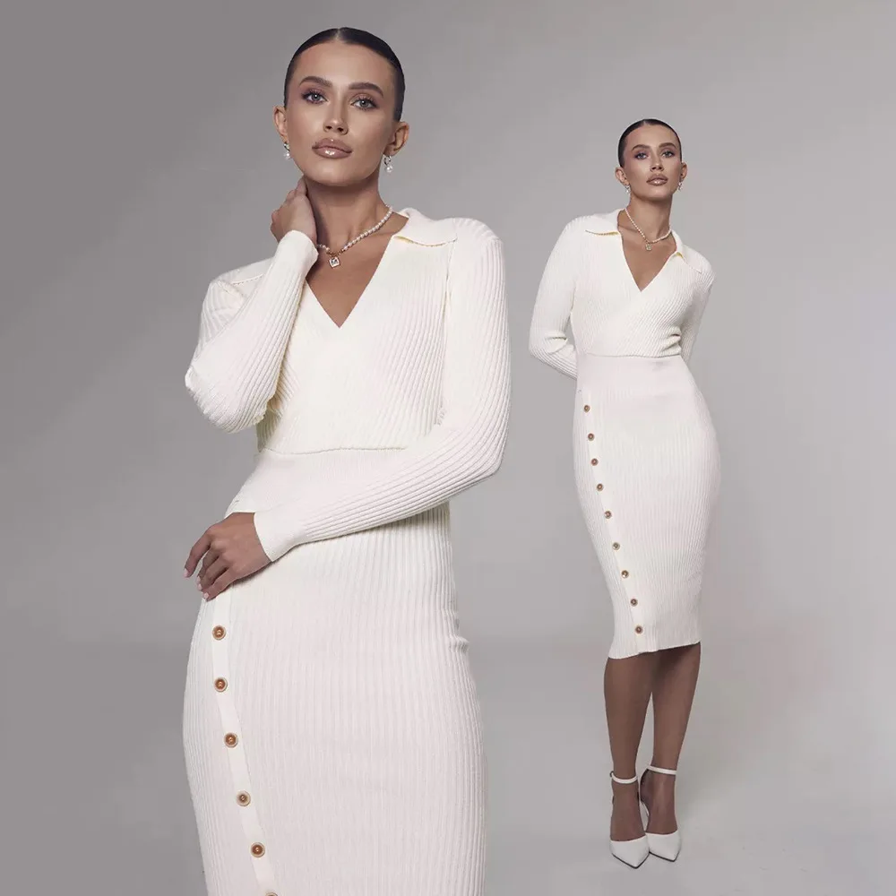 Dresses Womens Dress Office Spring Crochet Daisy Hand-Pleated Petal Sleeve Waistless Straight-Line Mori Girl Artistic Picnic Fit