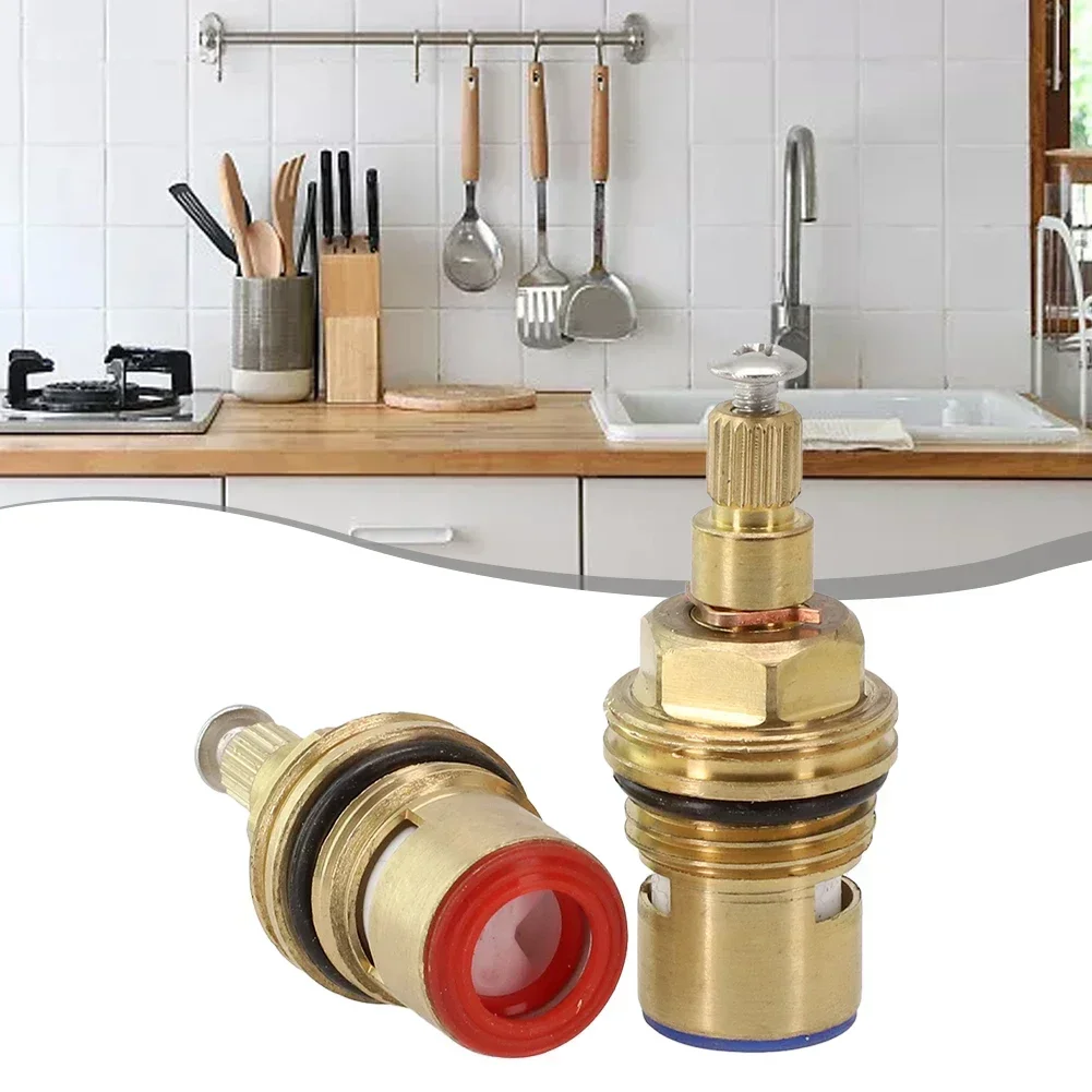 

Premium Bath 3/4" Tap Cartridge Ceramic Valve Replacement Quarter Turn-Insert Home Plumbing Bathroom Replacement